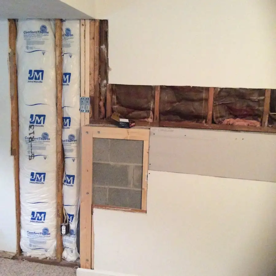Wall insulation replacement during Odor Removal & Deodorization in Sienna
